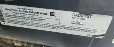 GM/Chev (HD) 6.0L Engine for a 2007 Workhorse Custom Chassis W42