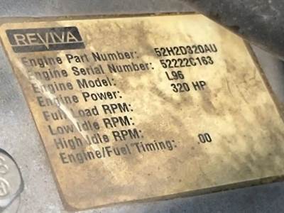 GM/Chev (HD) 6.0L Engine for a 2012 Freightliner MT45