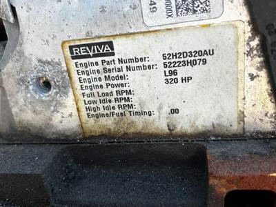 GM/Chev (HD) 6.0L Engine for a 2012 Freightliner MT45