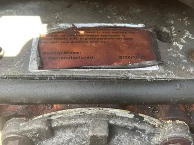 GM/Chev (HD) V8, 4.8L, Gas Engine for a 2008 Workhorse Custom Chassis W42