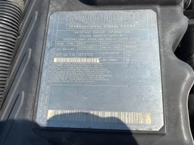 International DT466 Engine for a 2009 Ic Corporation PB105