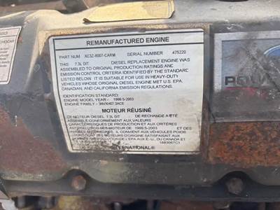 International MaxxForce 7 Engine - 240 HP