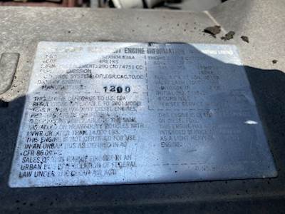 Isuzu 4HE1XS Engine for a 1995 Isuzu NPR