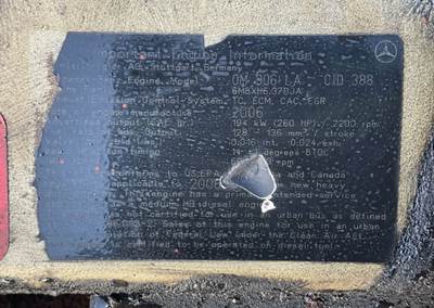 Mercedes-Benz OM906LA Engine for a 2008 Thomas Built Saf-T-Liner HDX