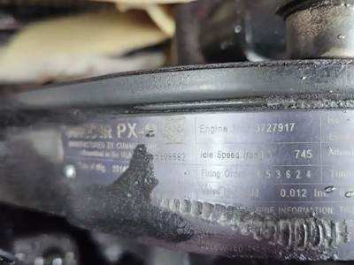 Paccar PX-9 Engine for a 2015 Peterbilt 337