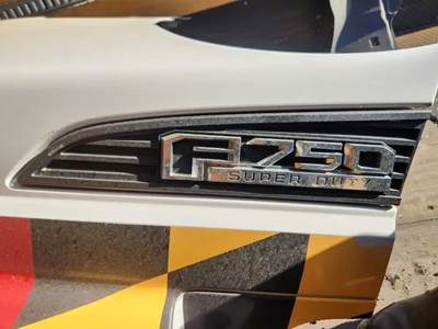 Used 2022 Ford F-750 Left Air Vent Hood, Black Plastic