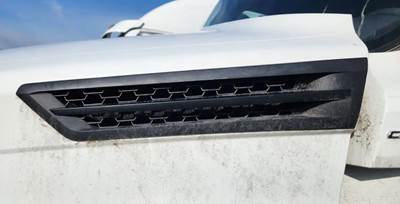 Used 2021 Freightliner Cascadia 126 Air Vent Hood, Left, Black