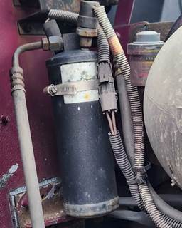 Used 1993 Freightliner FLD120 A/C Dryer Receiver, Right Side, Black Steel