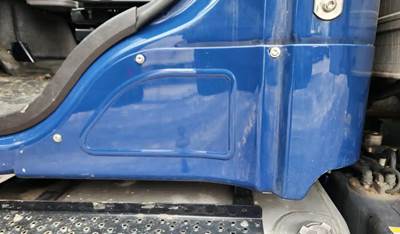 Used 2019 Freightliner M2 106 Left Under Cab Cover, Blue Fiberglass
