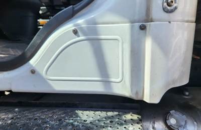 Used 2025 Freightliner M2 106 Left Under Cab Cover, White Fiberglass
