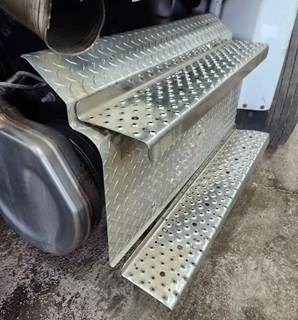 Used 2020 Freightliner M2 106 Right DPF Cover, Silver Aluminum