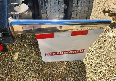 Used 2025 Kenworth T680 Rear Right Mud Flap Hanger, White
