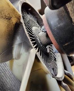 Hino J05E-TP Fan Clutch for a 2019 Hino 195