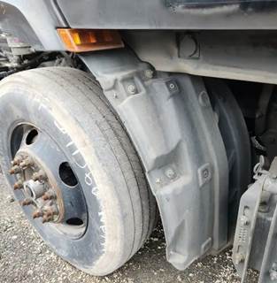 Freightliner Cascadia 116 Left Fender Extension for a 2019 Freightliner Cascadia 116 Day Cab