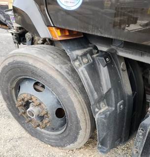 Freightliner Cascadia 116 Left Fender Extension for a 2020 Freightliner Cascadia 116 Day Cab