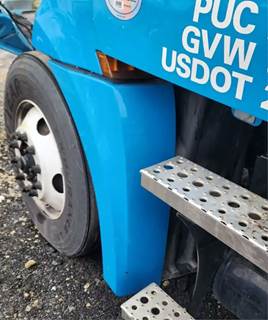 Freightliner Cascadia 126 Left Fender Extension