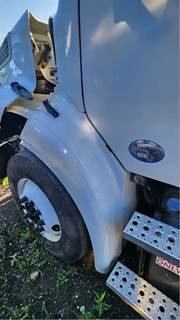 Freightliner M2 112 Left Fender Extension for a 2017 Freightliner M2 112 Medium Duty
