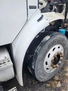 Freightliner M2 112 Right Fender Extension for a 2007 Freightliner M2 112 Medium Duty