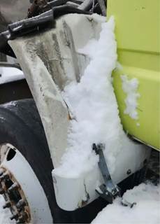 GMC C7500 Left Fender Extension