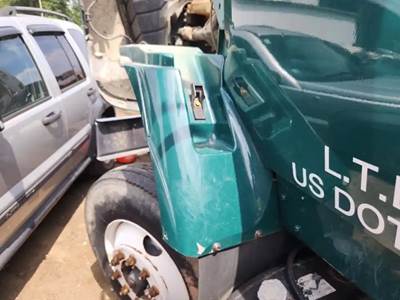 International 7600 Left Fender Extension