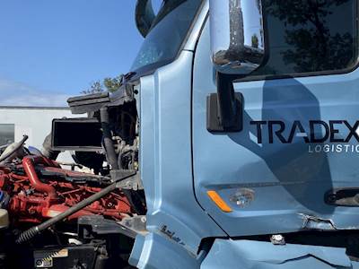 International Loadstar 1700 Left Fender Extension for a 1978 International 1700 LOADSTAR