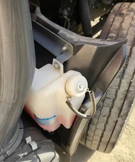 Isuzu NPR HD Right Fender Extension for a 2019 Isuzu NPR-HD