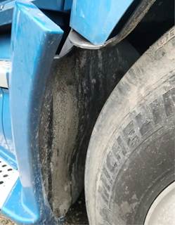 Kenworth T680 Right Fender Extension