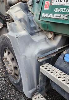 Mack Granite GU813 Left Fender Extension for a 2017 Mack GU813