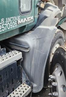 Mack Granite GU813 Right Fender Extension for a 2017 Mack GU813