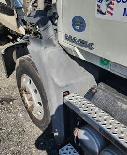 Mack Pinnacle CXU613 Left Fender Extension for a 2018 Mack CXU613