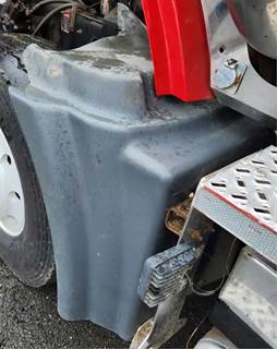 Mack Titan TD713 Left Fender Extension for a 2010 Mack TD713