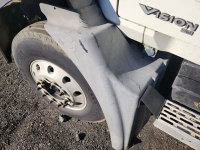 Mack Vision CXN613 Left Fender Extension for a 2005 Mack CXN613