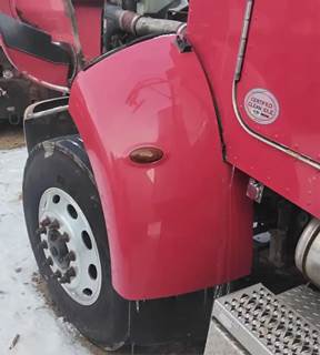 Peterbilt 348 Left Fender Extension