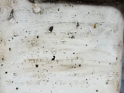 Peterbilt 386 Left Fender Extension