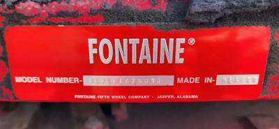 AIR SLIDE Fontaine Fifth Wheel for a 2024 Freightliner Cascadia 126