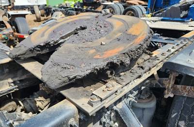 AIR SLIDE Jost Fifth Wheel for a 2020 Mack Anthem