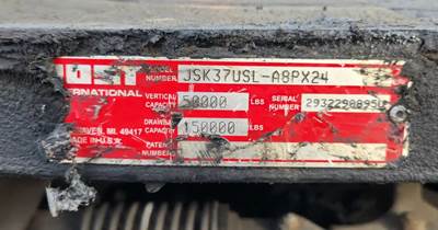 Jost AIR SLIDE Fifth Wheel for a 2005 Western Star 4900 FA