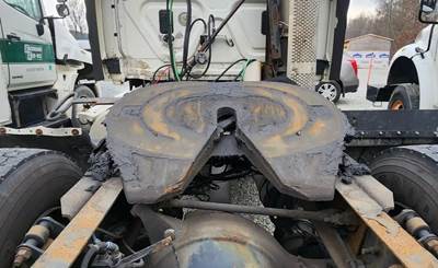 Jost Fifth Wheel for a 2011 Freightliner Cascadia 113