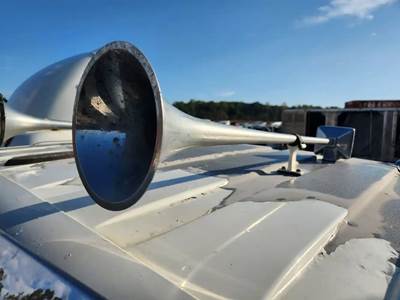 International HX520 Frame Horn