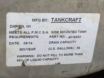 Hino 195 Left Fuel Tank