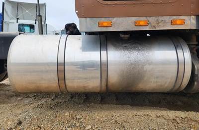 International HX520 Right Fuel Tank