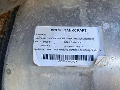 International Paystar 5600i Right Fuel Tank for a 2003 International 5600I