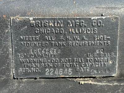 Isuzu FTR Left Fuel Tank