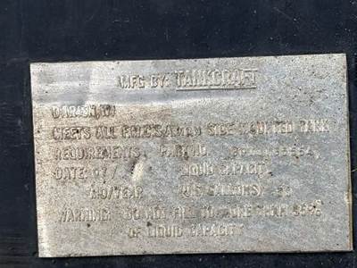 Isuzu NPR HD Left Fuel Tank for a 2019 Isuzu NPR-HD