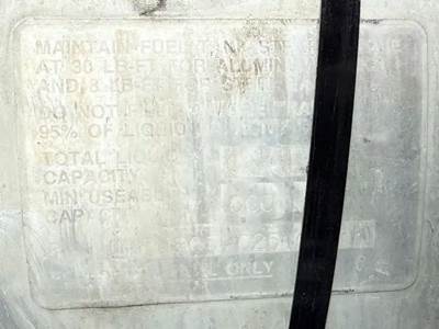 Peterbilt 384 Left Fuel Tank