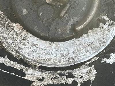 Peterbilt 386 Left Fuel Tank