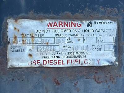 Sterling L7500 Right Fuel Tank