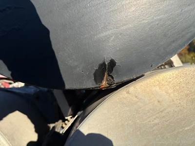 White WG Left Fuel Tank