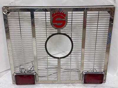 Used 2001 Sutphen Firetruck Chrome Grille, 33" L x 32" H