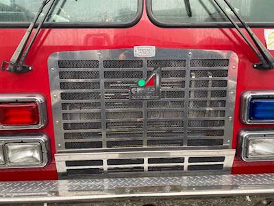 (Used) 2001 Hme Firetruck, Grille- Type: Two Piece, Color: Chrome, For More